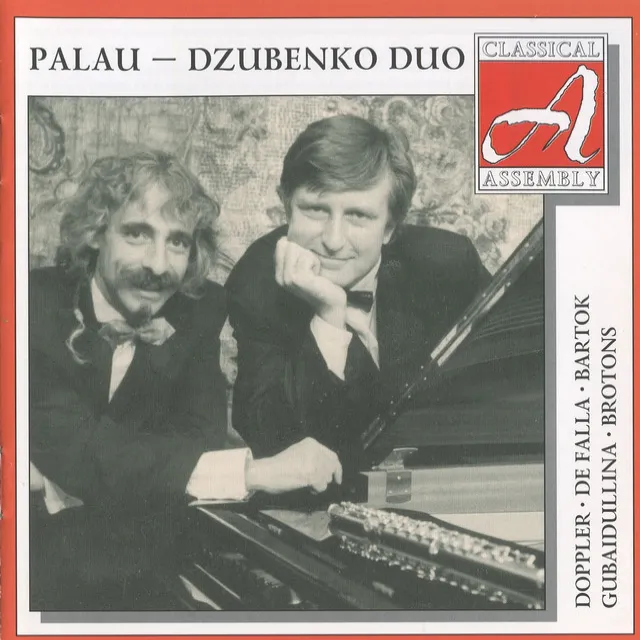 7 Canciones populares españolas: No. 4, Jota (Arr. G. Dzubenko and J. Palau for flute and piano)