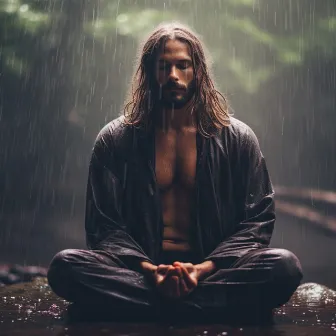 El Abrazo De La Lluvia: Ecos De Relajación Y Meditación by La curación natural