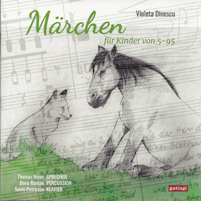 Märchen für Kinder von 5-95 (Für Sprecher, Percussion und Klavier)