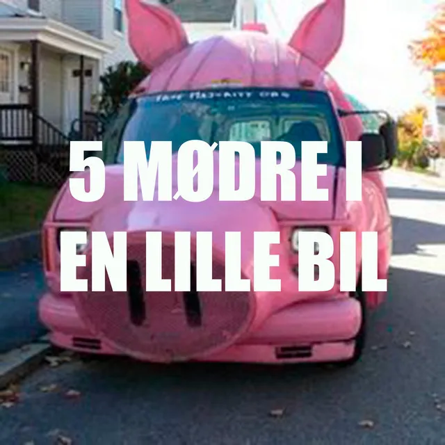 5 mødre i en lille bil