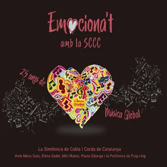 Emociona't amb la SCCC. 25 Anys de Música Global by Simfònica de Cobla i Corda de Catalunya