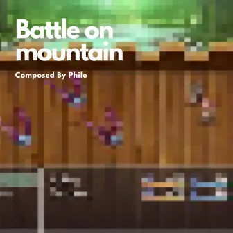 Battle on mountain by Philo