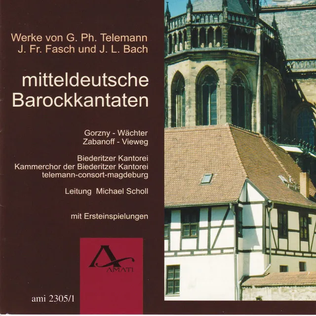 German Baroque Cantatas Vol. 1