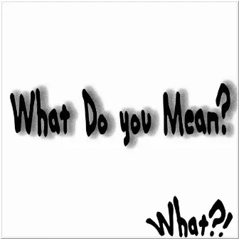 What Do You Mean? by What