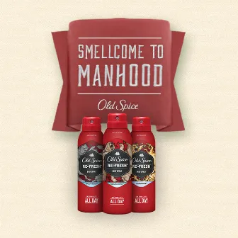 Smellcome To Manhood by Old Spice