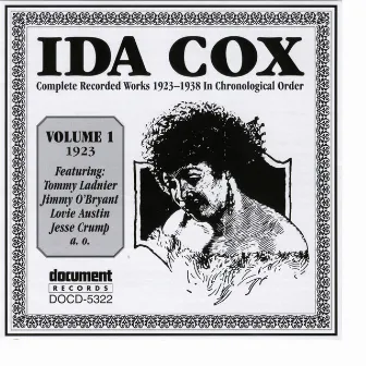 Ida Cox Vol. 1 1923 by Ida Cox