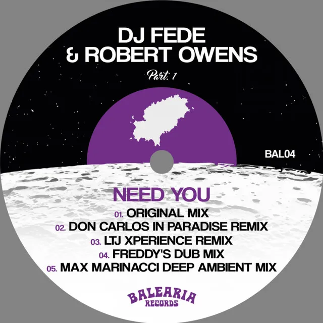 Need You - Freddy's Dub Mix