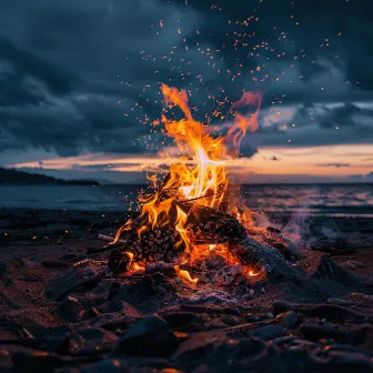 Soothing Fire Ambience: Music for Relaxation by DJ Relax BGM