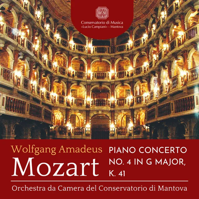 Piano Concerto No. 4 in G Major, K. 41: II. Andante