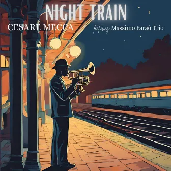 Night train by Cesare Mecca