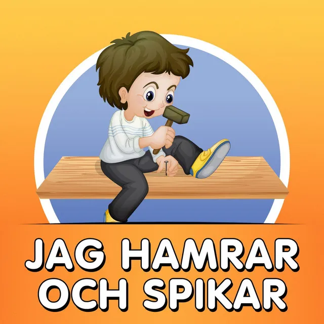 Jag hamrar och spikar