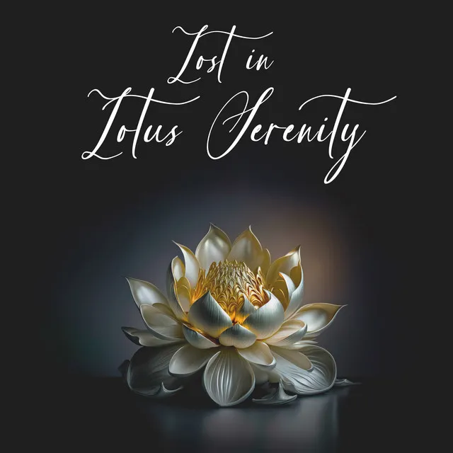 Lost in Lotus Serenity: Yoga Posture Meditation, Calm Tibet