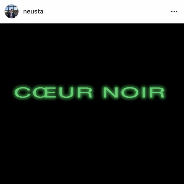 Cœur noir