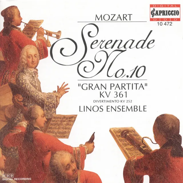 Serenade No. 10 in B-Flat Major, K. 361, "Gran Partita": III. Adagio