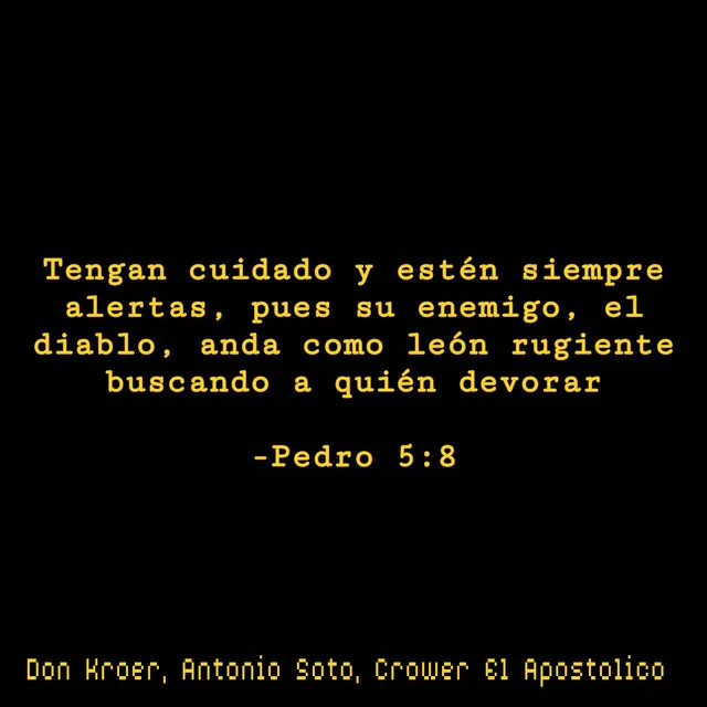 Pedro 5:8