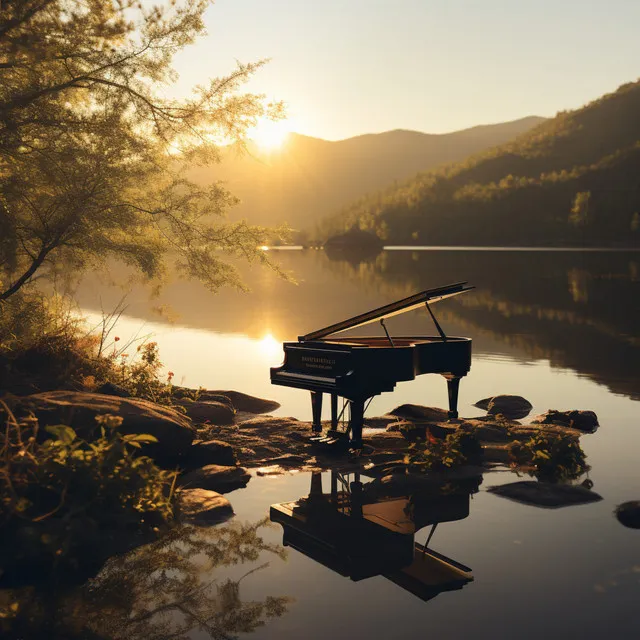 Resonancia Relajante De Armonía: Melodías Serenas Del Piano