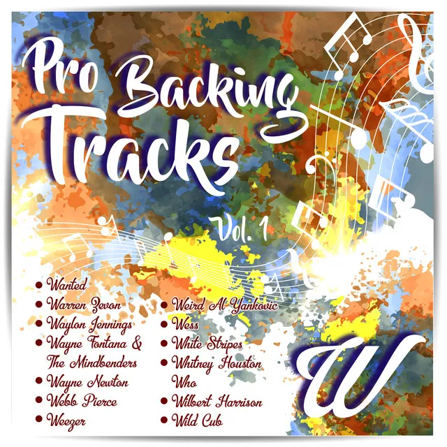 Pro Backing Tracks W, Vol.1