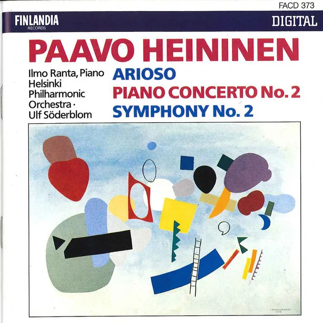 Heininen : Symphony No.2 Op.9, 'Petite symphonie joyeuse' : I Allegro