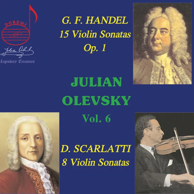 Flute Sonata in G Major, Op. 1 No. 5, HWV 363b (Arr. for Violin & Continuo): V. Menuet