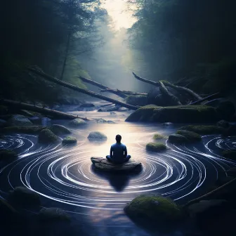 Aquatic Meditation: Serene River Reflections by Thunderstorm Meditation