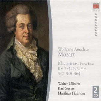 Wolfgang Amadeus Mozart: Piano Trios Nos. 1, 3, 4, 5, 6 / Divertimento in B-Flat Major, K. 254 (Suske, Pfaender, Olbertz) by Karl Suske