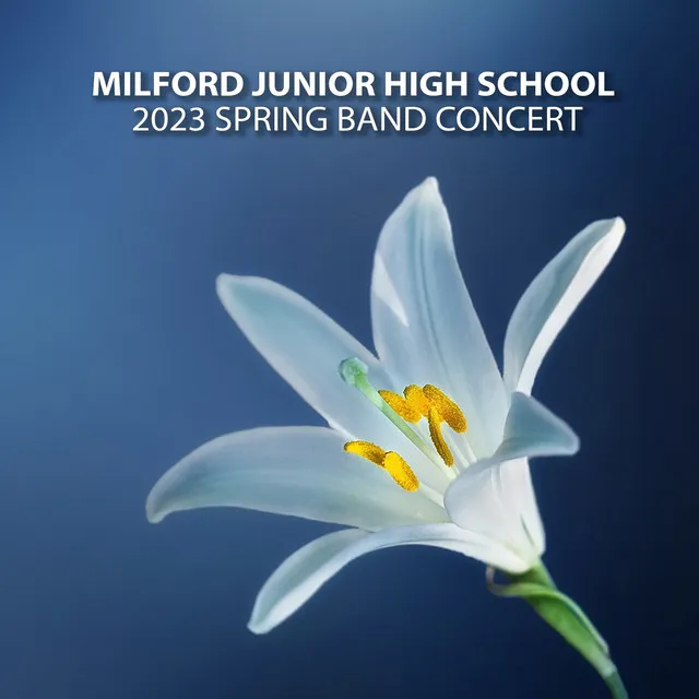 Milford Junior High School 2023 Spring Band Concert (Live)