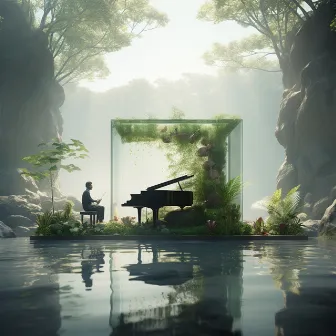 Piano Music Meditation: Serene Reflections by Piano Keys