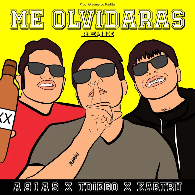 Me olvidarás - Remix