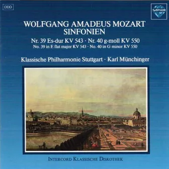 Mozart: Symphonies No. 39 in E-Flat Major KV 543 & No. 40 in G Minor KV 550 by Klassische Philharmonie Stuttgart