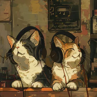 Cats Lofi Echoes: Feline Serene Sounds by Calm Cat Sounds