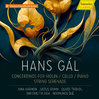 Hans Gál - Concertinos for violin/ cello / piano/string serenade by Nina Karmon