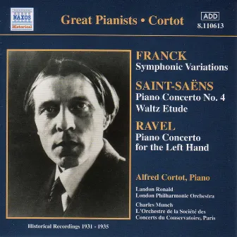 Saint-Saens / Ravel: Piano Concertos (Cortot) (1931, 1939) by Alfred Cortot