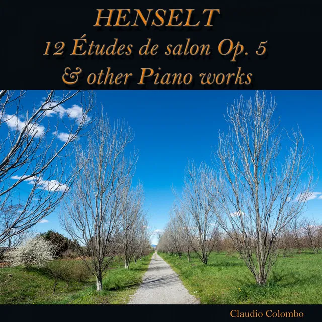 Henselt: 12 études de salon, Op. 5 & other Piano Works