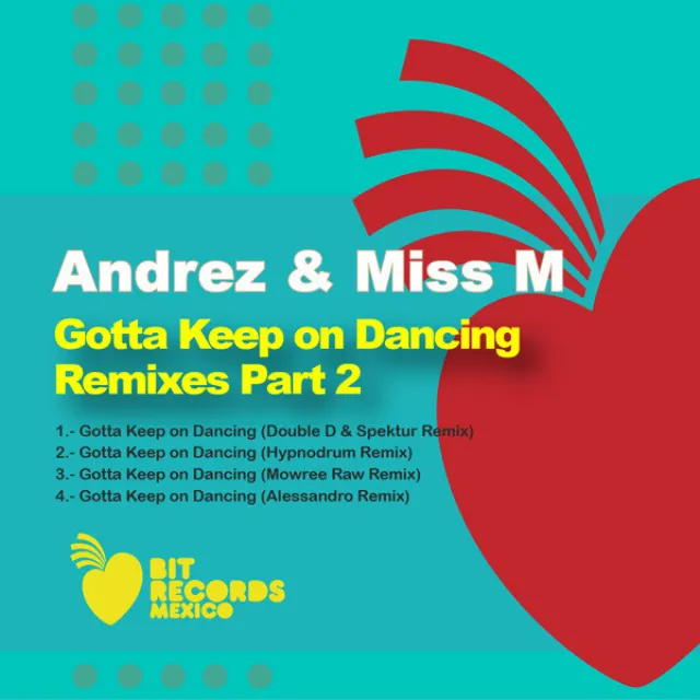 Andrez and Miss M - Gotta keep on dancing (Remixes Part 2)