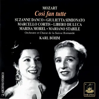 Mozart: Così Fan Tutte - Danco, Simionato, Stabile by Mariano Stabile