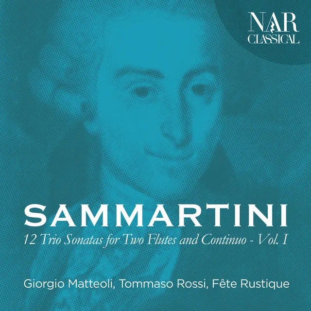 Giuseppe Sammartini - 12 Trio Sonatas for Two Flutes and Continuo, Vol. 1