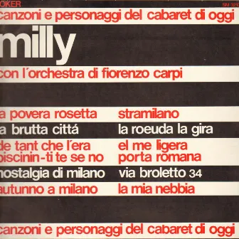 Milly canzoni e personaggi del cabaret di oggi by Milly