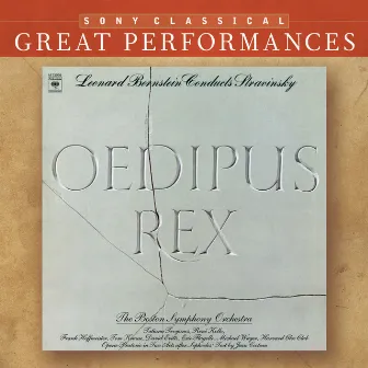 Stravinsky: Oedipus Rex; Symphony of Psalms [Great Performances] by Harvard Glee Club