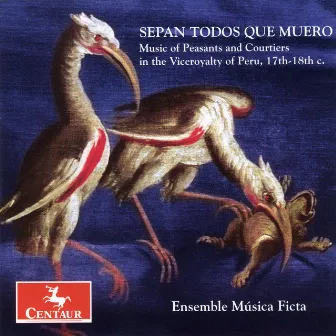 Vocal and Chamber Music (17Th-18Th Centuries) - Herrera, J. De / Cascante, J. / Cabanilles, J. / Marin, J. / Sanz, G. / Falconieri, A. by Musica Ficta