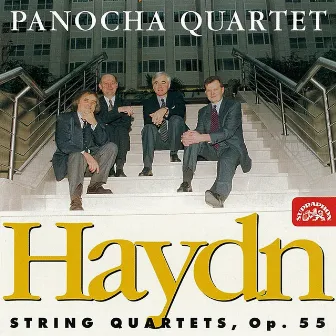 Haydn: String Quartets, Op. 55 by Panocha Quartet