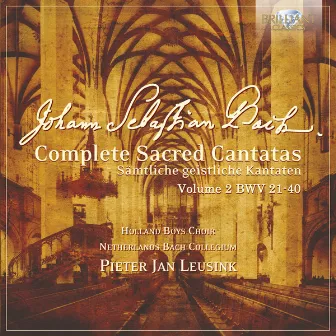 J.S. Bach: Complete Sacred Cantatas Vol. 02, BWV 21-40 by Sytse Buwalda