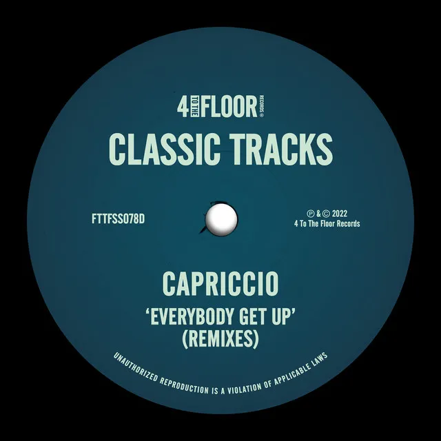 Everybody Get Up - Capriccio Retro Tech Mix