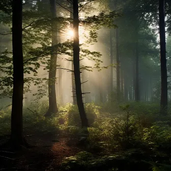 Coro Melódico Del Atardecer: Serenata De Cuencos Naturales Del Bosque by Clav polvoriento