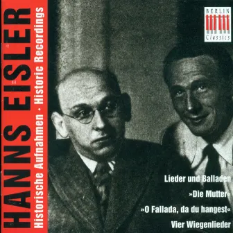 Eisler: Vocal Music by Berlin Ensemble Choir