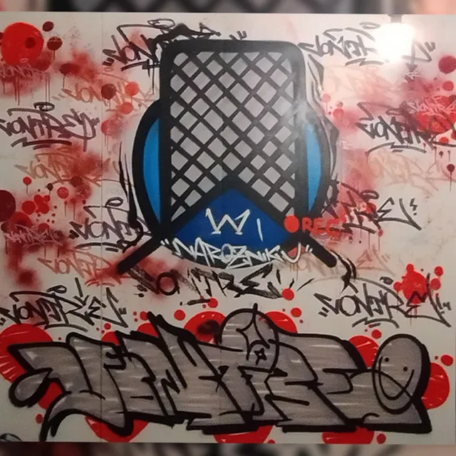 Rap i graffiti x CAROL