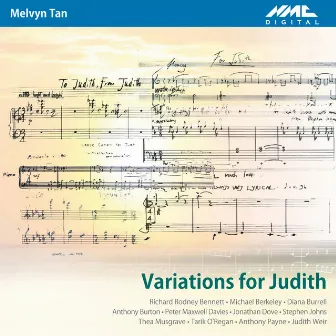 Variations for Judith by Melvyn Tan