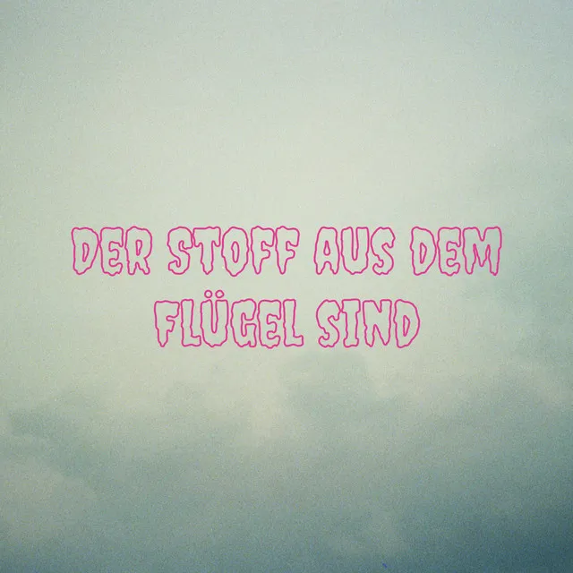 Der Stoff aus dem Flügel sind