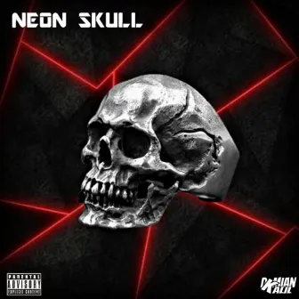 Neon Skull by Damian Kalil