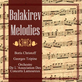 Balakirev: Melodies by Orchestre de l'Association des Concerts Lamoureux