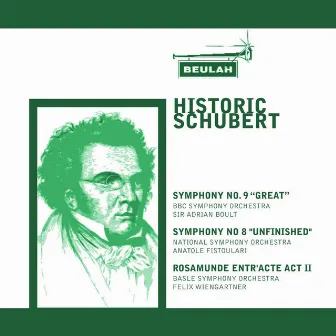 Historic Schubert by Felix Weingärtner